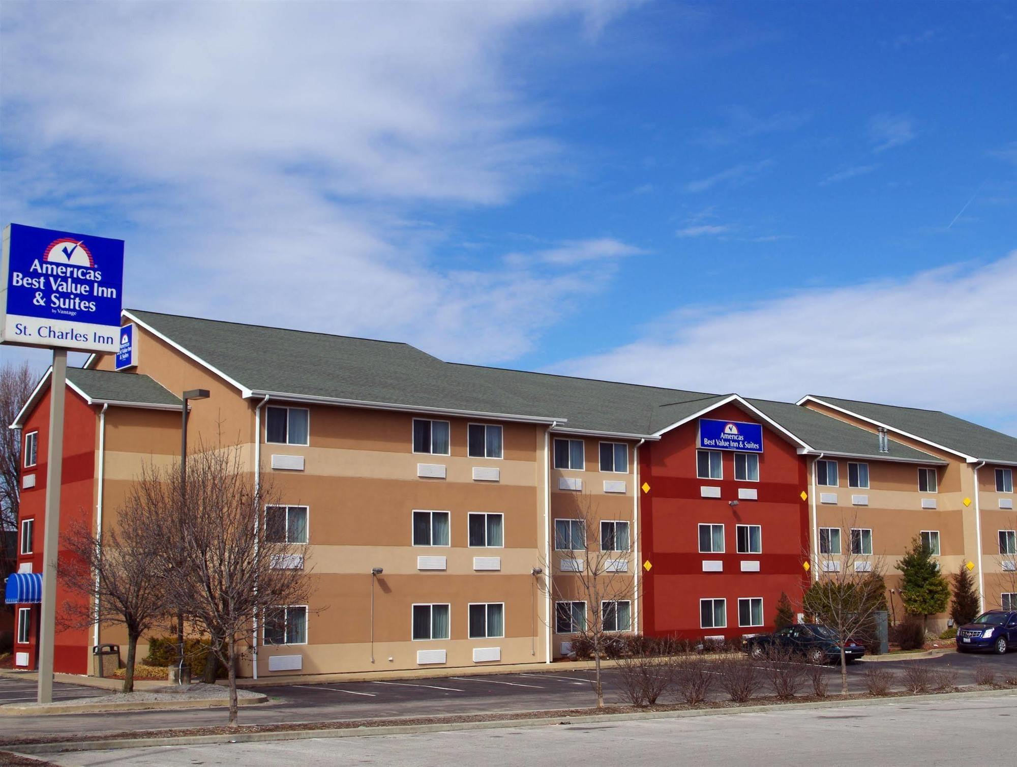 Americas Best Value Inn And Suites Saint Charles Eksteriør bilde